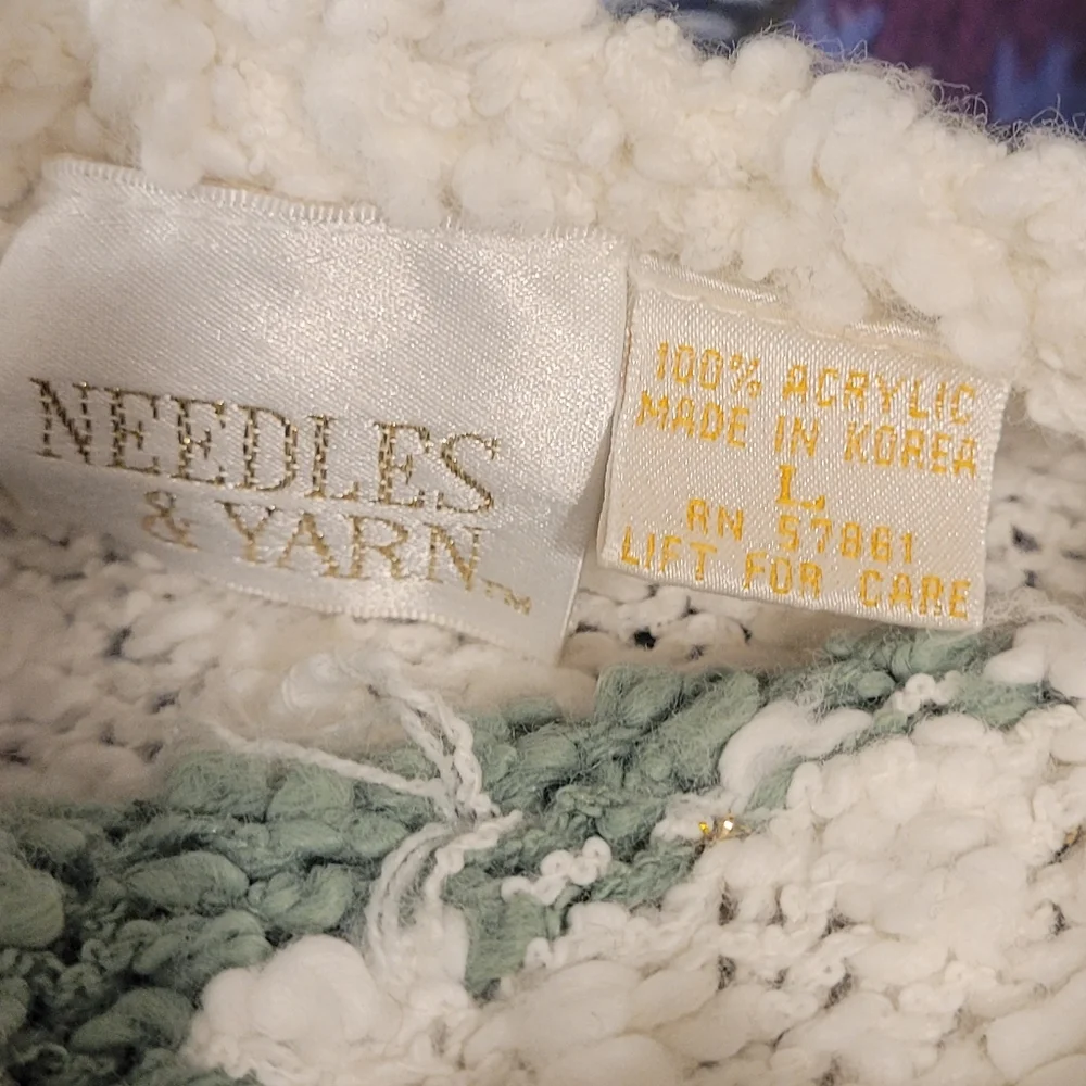 Needles & Yarn vintage 80s